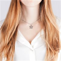 Collana Morellato Donna Cosmo in Acciaio Cristallo SAKI01 - SAKI01